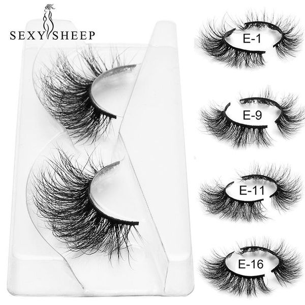 

sexysheep mink eyelashes natural false fake eye lashes long makeup 3d extension eyelash for beaut1