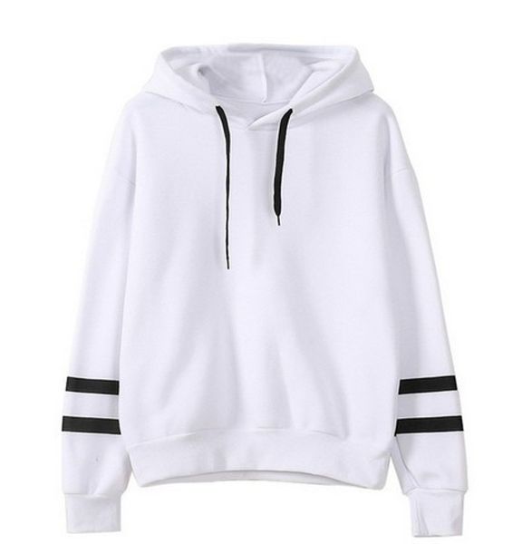 

autumn women hoodie casual long sleeve hooded pullover sweatshirts hooded female jumper women tracksuits sportswear 210522, Black