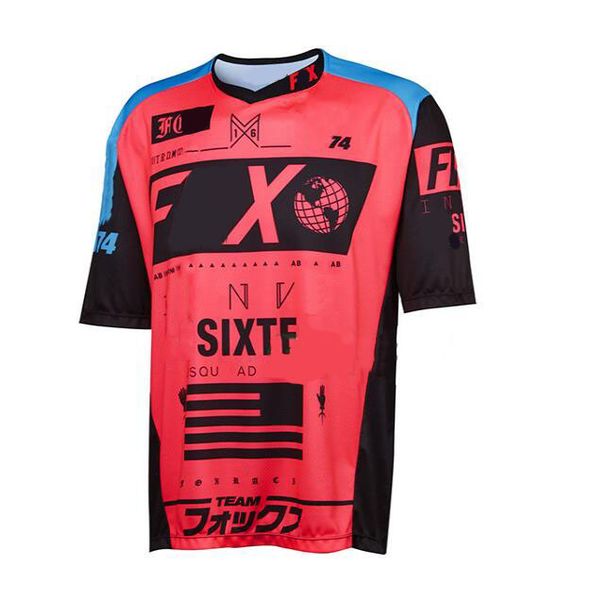 

2021 summer moto motorcycle jersey outdoor same style quick-drying short-sleeved t-shirt