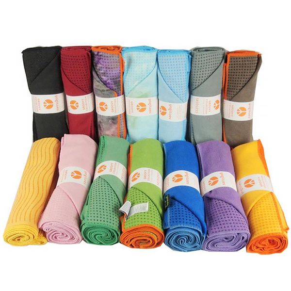 

yoga blankets towel 183x61cm polyester nylon microfiber 80% 20% gym sports