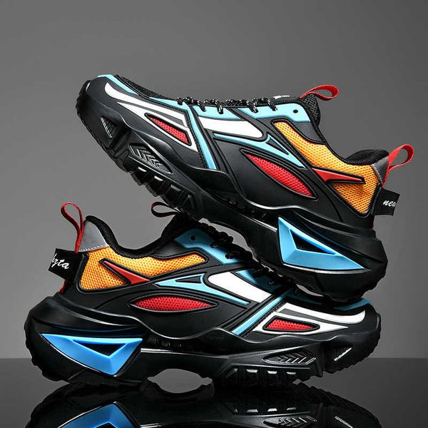 

fashion shock absorption breathable male sport running shoes rising height comfrtable sneakers more soze 39 45