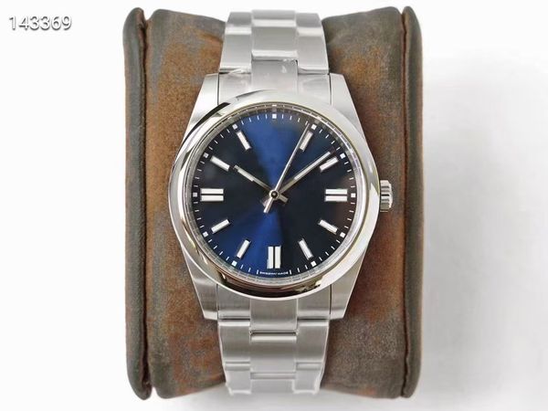 

2021 stainless steel luxury men's brand watch with asian 2813 automatic mechanical movement 41mm dial self-sports wristwatch, Slivery;brown