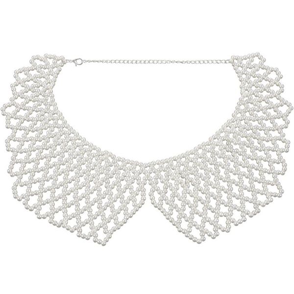 

pendant necklaces fashion detachable shirt necklace chain false collar, Silver