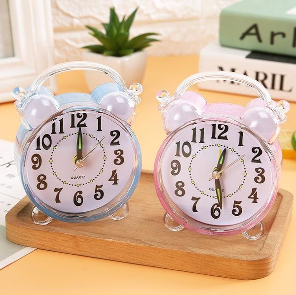 

desk & table clocks bedside originality noctilucent bedroom cartoon children electronics small alarm