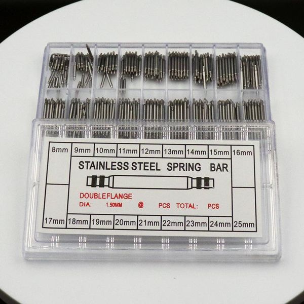

repair tools & kits 8mm-25mm watchmakers watch spring bars strap link pins stainless steel kit tool