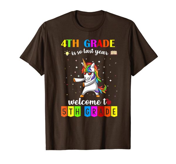 

4th Grade Is So Last Year Welcome 5th Grade Back To School T-Shirt, Mainly pictures
