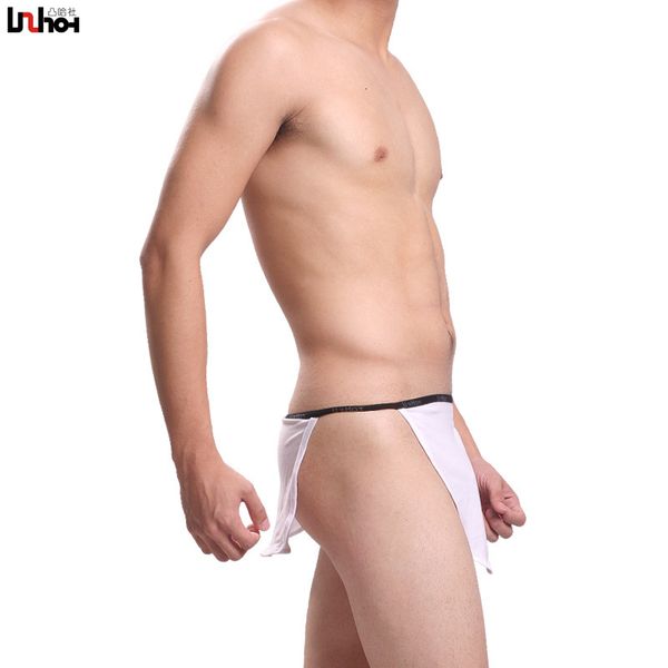 

haizi underwear pure cotton lycra color taishan pants men's savage, Black;white