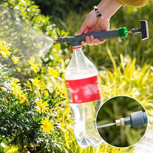 

watering equipments high pressure air pump bottle manual sprayer adjustable nozzle garden tool supplies accessories