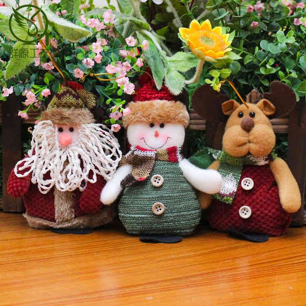 

17cm santa home decoration christmas cloth pendant