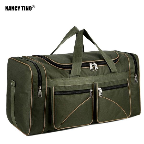 

outdoor bags nancy tino nylon luggage gym bag large traveling tas for women men travel duffle sac de sport handbags trip duffel