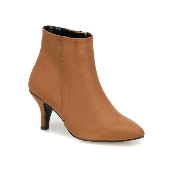 

boots flo pinbal50z suede mustard women butigo, Black