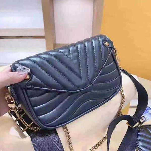 

classic flower 2-piece ladies bag handbag with original box date code coin purse single shoulderbag messenger multifunctional wholesale01