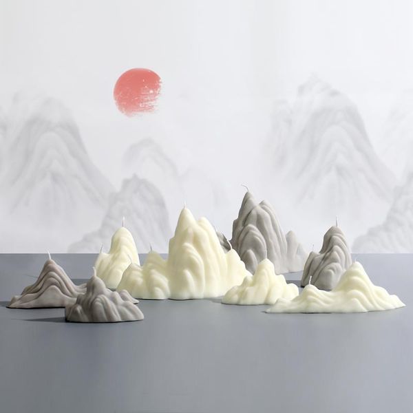 

craft tools 2021 silicone candle mould diy rockery shape making mold handmade decorations tool home decoration ornaments