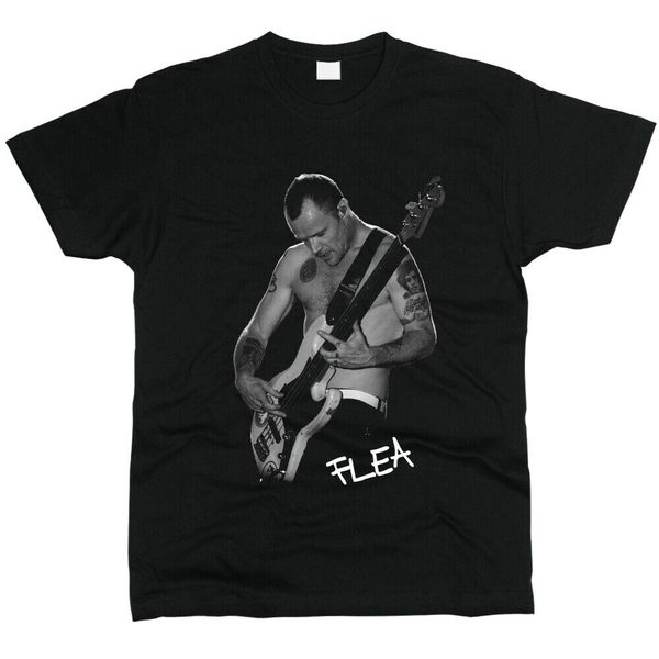 

flea red chili peppers men t-shirt, White;black