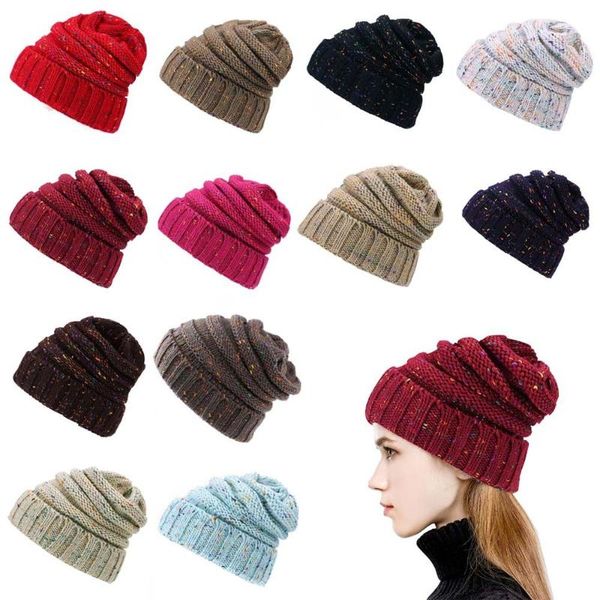 

beanies hip hop solid color skullies warm casual hat for men ribbed knitted hats