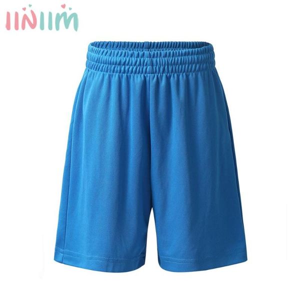 

shorts iiniim2021 summer childrens boys girls sports pants moisture wicking loose activewear workout, Black