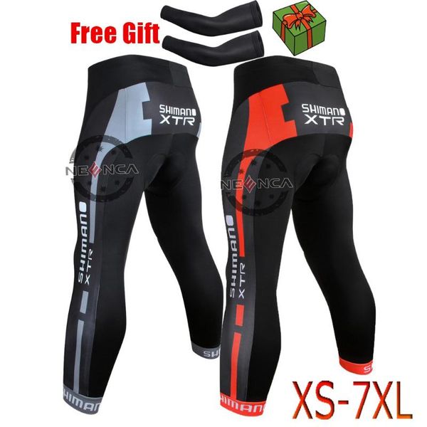 

[9d gel pad] bicycle pants cropped trousers mountain road 3/4 cycling quick dry cyling shirts clothes racing sets, Black;blue