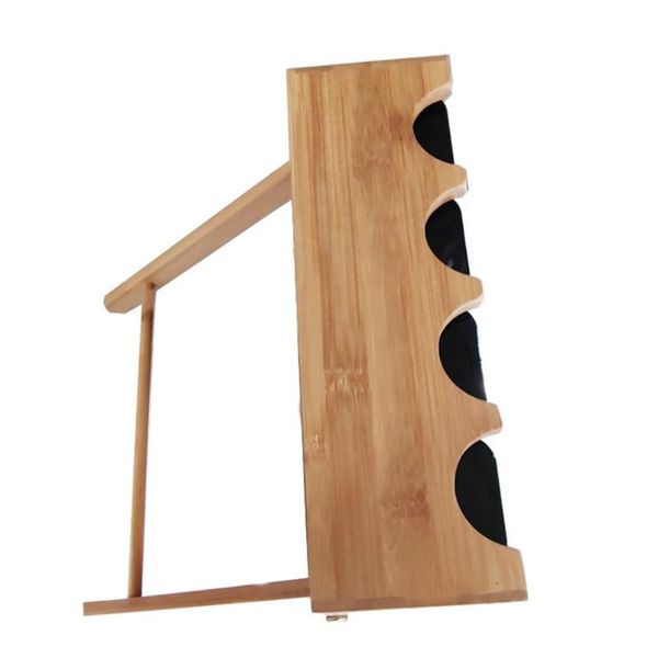 

hooks & rails 1 set of multi-function kitchen wooden storage rack spice bottles