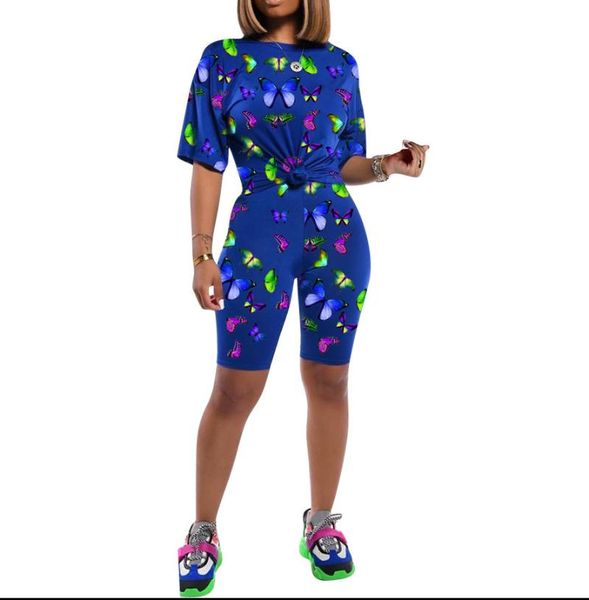 

two piece dress women and pants casual outfit fashion 2 set tracksuit sweatshirts o neck floral printed female sportwear 2xl, White