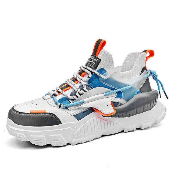 

autumn men's dad sho breathable casual thick soled elevated trend sports