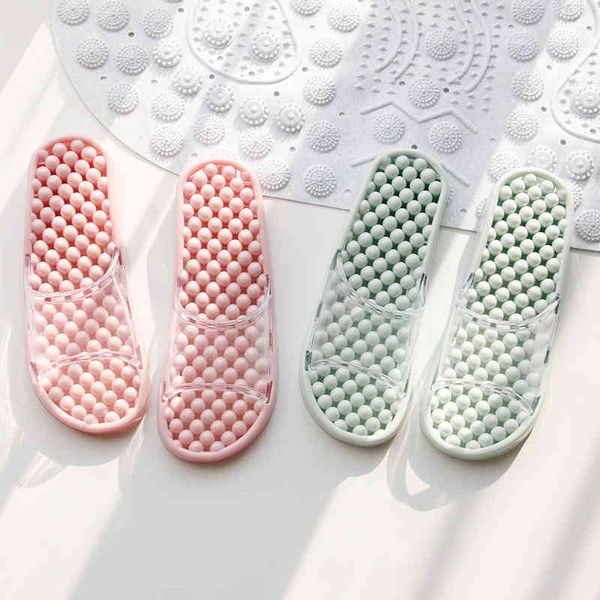 

massage men's slippers bathroom bath women's summer indoor home anti-skid water leakage couple's cool