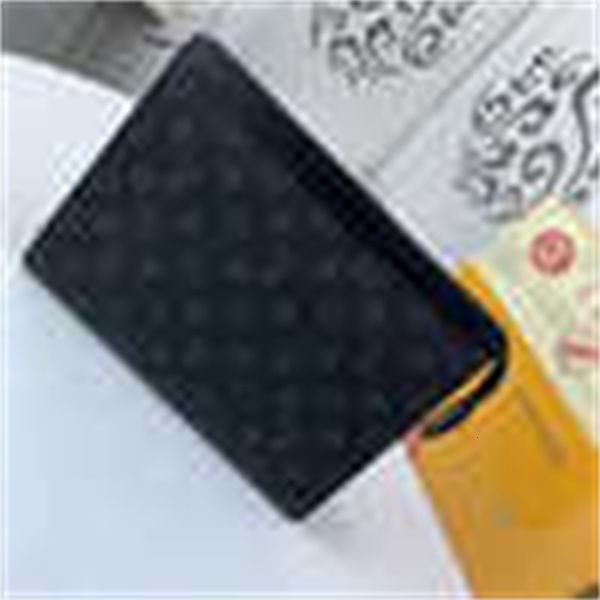 

case wallet m61692 large-capacity wallet card brand mobile leather long wallets chain designer pouches key card holders luxury, Black;red