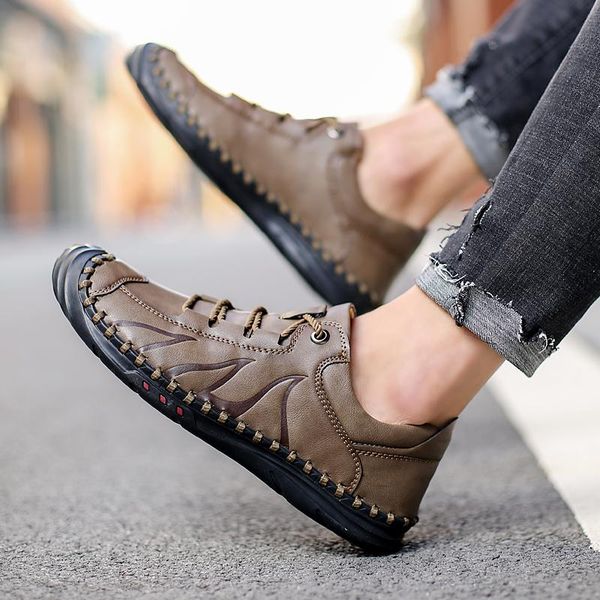 

sandals cuero outdoor sandali playa mens 2021 romanas sandalle sandal masculina big roman sandels summer heren leather men, Black