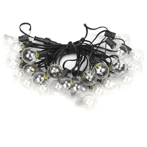 

strings string lights led glass g40 bulbs heavy duty festoon lamp garden decorative waterproof 25 oudoor lighitng supplies
