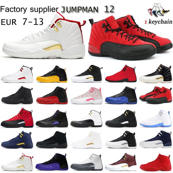 

university gold blue 12 12s men basketball shoes fiba black wing dark concord reverse flu game indigo low se metallic easter women sneakers