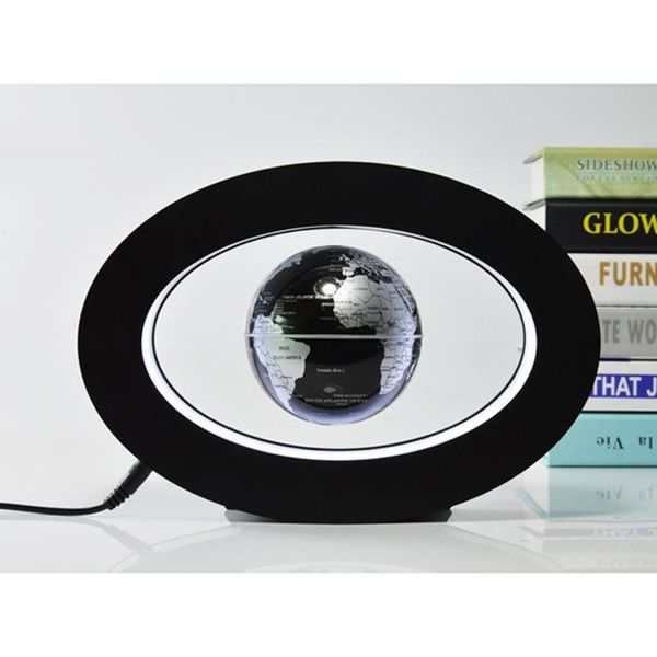 

magnetic levitation globe floating desk decor au plug novelty items