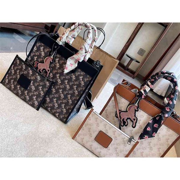 

2021 portable shopping bag car mother bag chambray shoulder luxuryss designerss yw