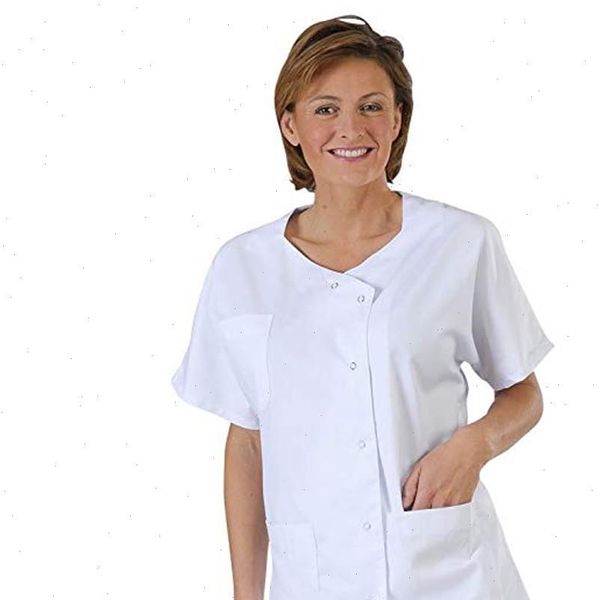 

style work wear hospital women shirts technician white coat laboratory nurse shirt nice quality