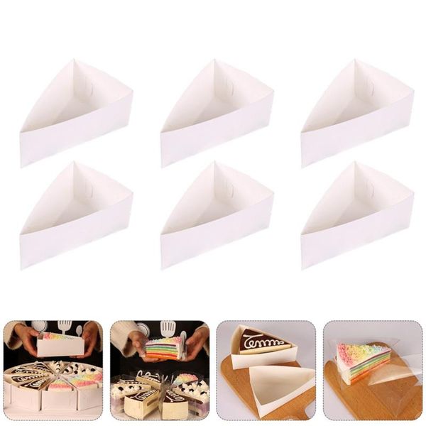 

gift wrap 20 pcs nonslip chicken nuggets packing boxes mousse cases (white)