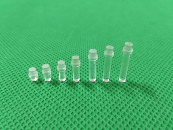 

lamp covers & shades 100pc clear color 2.54mm-21.1mm light pipe for 3mm led diode tube lampshade replace plp1 flat head