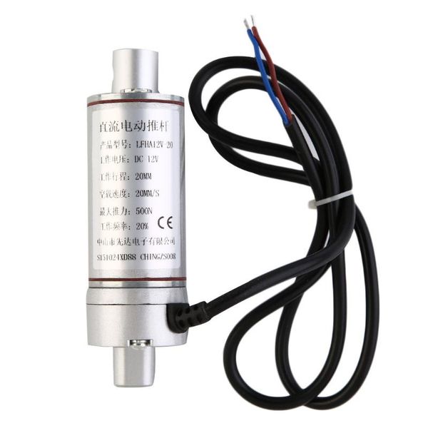 

laundry bags multi-function linear actuator motor dc12v 20mm stroke heavy duty 500n load electric tubular