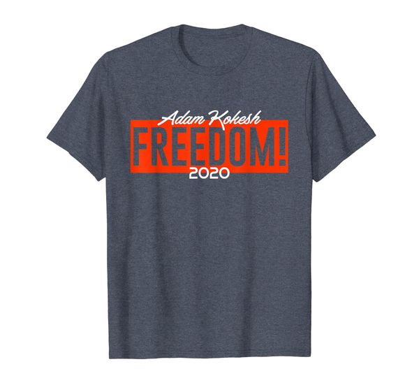 

adam kokesh for president t-shirt om with kokesh, White;black
