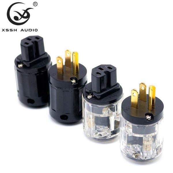 

smart power plugs xssh audio yivo hifi p029 c029 ac plug electrical iec us 3 pin 16a industrial male and female cable