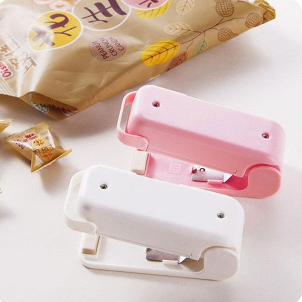 

bag clips mini hand press plastic packaging small household sealing device