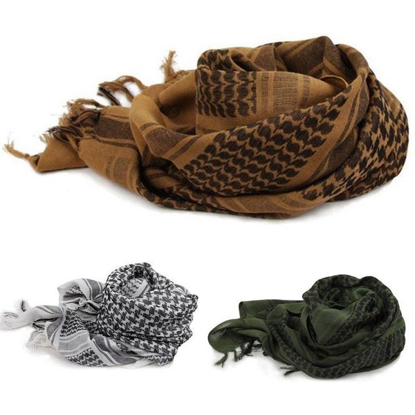 

cycling caps & masks tactical desert scarf arabic head wrap military women outdoor, Black
