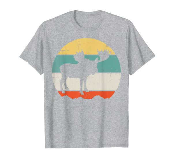 

moose t-shirt, White;black