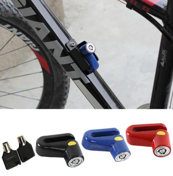 

bike locks yingtouman 1pcs/lot bicycle mini disc brakes lock mountain anti-theft motorcycle equipment accessories