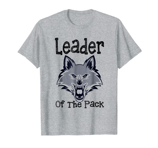 

Leader Of The Pack Cool Wolf T-Shirt, Mainly pictures