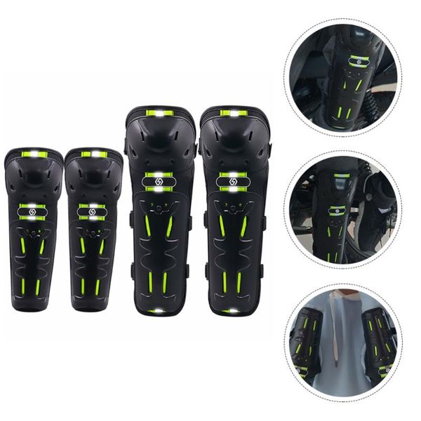 

motorcycle armor 4pcs protective gear riding knee pads elbow limbs protector