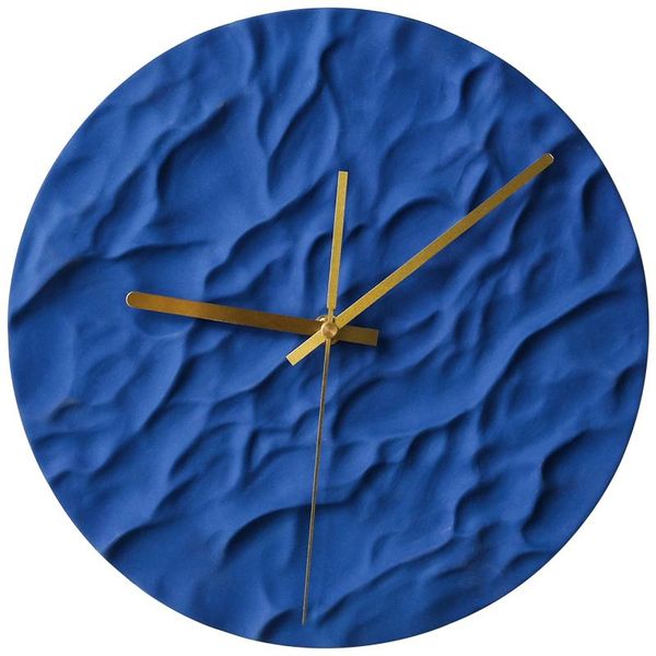 

wall clocks nordic silent clock fashion single face modern luxury watch simple office kitchen reloj pared home decoration eb50wc