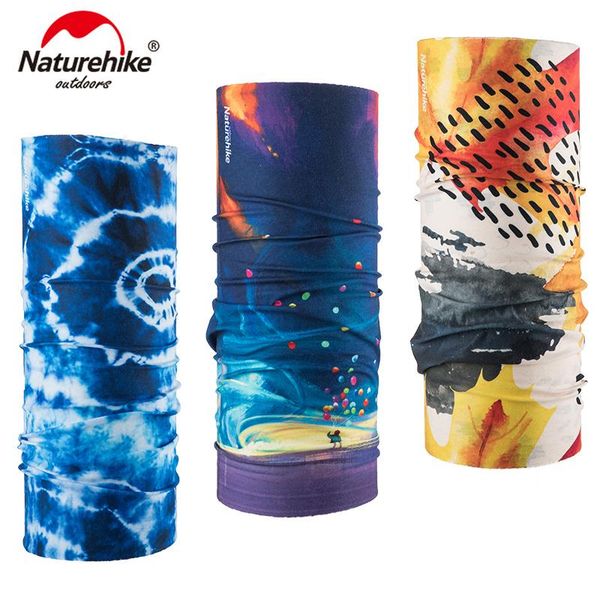 

naturehike hiking scarf headband outdoor camping cycling bicycle head magic breathable headwear nh17t020-j caps & masks, Black