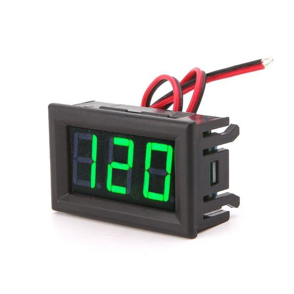 

voltage meters ac 70-500v digital voltmeter led display panel mini 2 wire volt tester meter