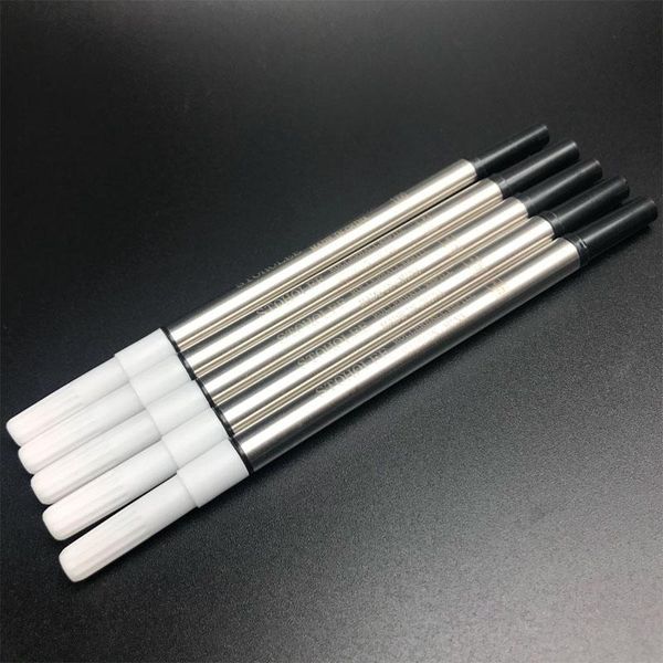 

refills 5pcs/lot black refill for roller ball pen school office suppliers smooth rollerball writing, Black;red