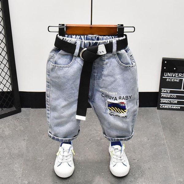 

boys summer jeans shorts children cowboy cotton short pants 2021 casual baby trousers 2-7years kids clothes, Black