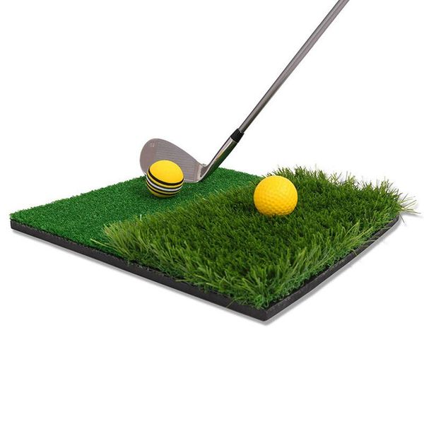 

carpets ly golf two-color mini mats swing cutting practice trainer cla88