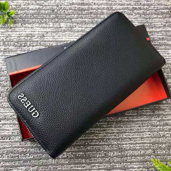 

gs new fashion long leather wallet with multi card holder for men and women